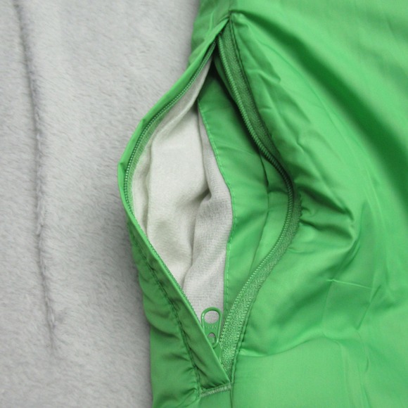 Columbia Jacket Womens Small Green Embroidered Interchange Insulated Puffer - Picture 15 of 16